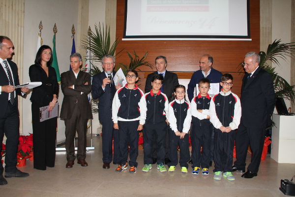 Circolo Tennis Maglie Premio CONI al merito sportivo 16 dicembre 2014