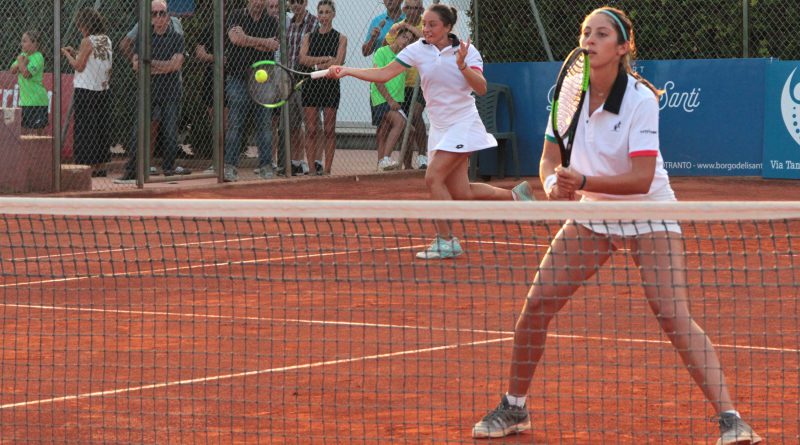 Elisabetta Cocciaretto, Martina Biagianti, doppio Reina Soisbault Cup 2018 Circolo Tennis CT Maglie