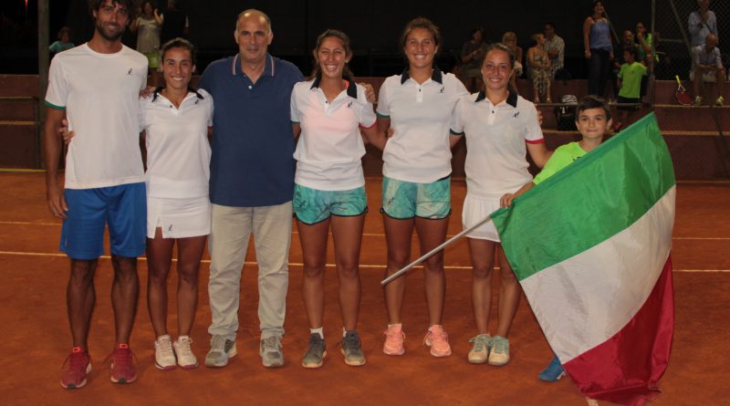 Reina Soisbault Cup Circolo Tennis Maglie Italia Under 18 Giorgia Mortello Elisabetta Cocciaretto Martina Biagianti Federica Rossi