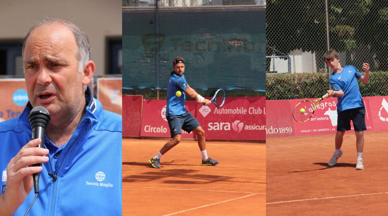 Antonio Baglivo (direttore sportivo CT Maglie), Francesco Garzelli, Silvio Mencaglia