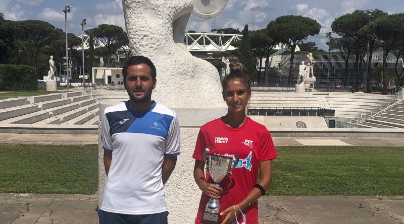 Asia Pellegrino e Mattia Leo Roma Foro Italico Trofeo Kinder