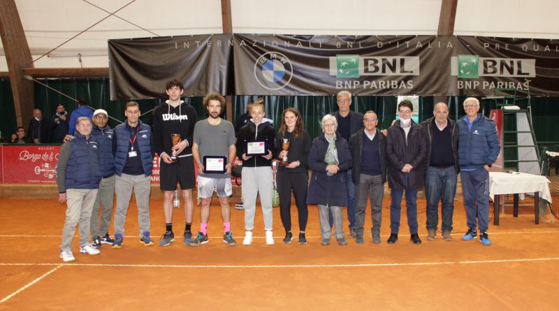 Prequalificazioni Internazionali BNL d'Italia 2022 CT Maglie foto gruppo vincitori Alessandro Pecci e Costanza Traversi