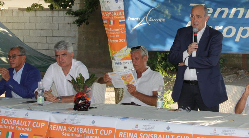 Soisbault Reina Cup Summer Cups Tennis Europe 2023 Circolo Tennis Maglie Opening Ceremony
